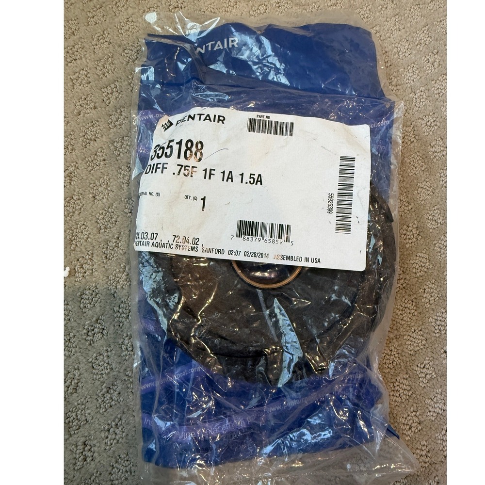 Pentair 355188 Diffuser .75F 1F 1A 1.5A WhisperFlo Pool Pump Replacement Part